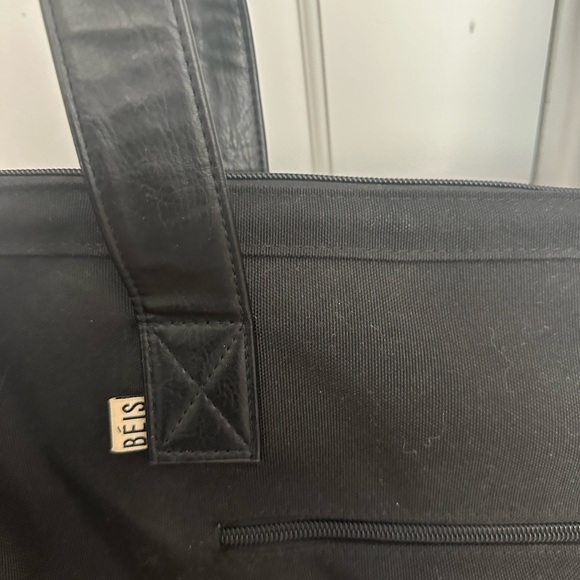 Beis Weekender Bag in Black - Picture 4 of 5